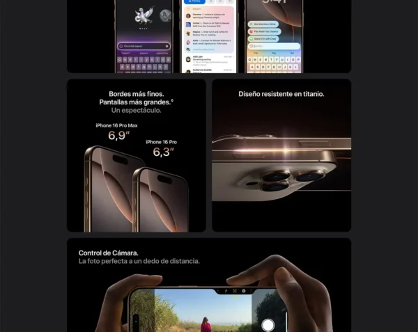 Apple iPhone 16 Pro. Smartphone 5G - Disponible en diferentes colores - Image 7