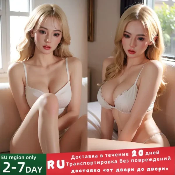 QUBANLV Surreal Robot Love Doll Lifelike Vagina Anal Real Oral Metal Skeleton Male Masturbation Sex Doll High Quality Sexdolls