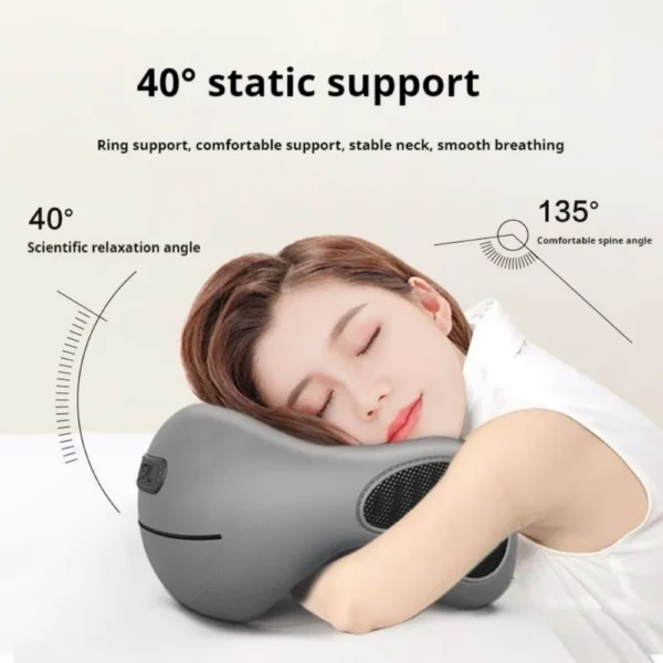 Portable Memory Cotton Business Trip U Shaped Neck Pillows Airplane Travel High-speed Rail Pillow Cervical Healthcare Supply - Image 2