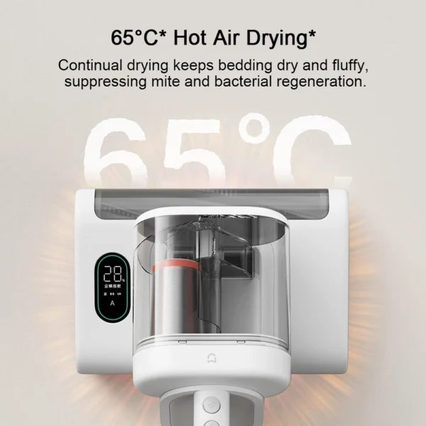 XIAOMI MIJIA Dust Mite Vacuum Cleaner 2 Pro,16kPa Suction,UV Sterilisation,Hot air drying,3 Cleaning Modes,Smart Mite Detection​ - Image 2