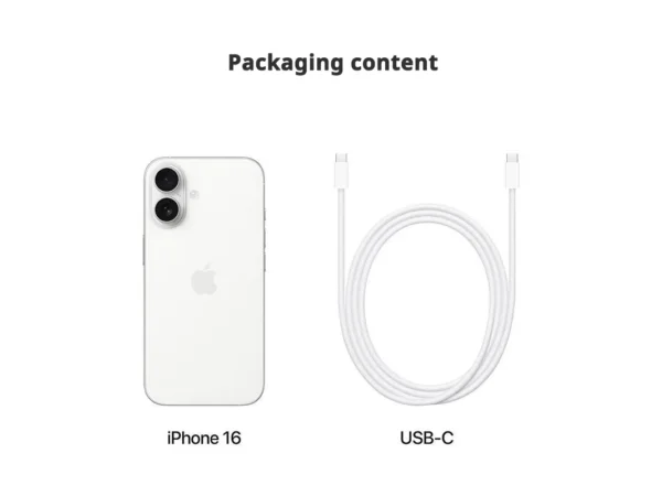 Refurbished phone Apple IPhone 16 Card 6.1" Cellphone 5G Unlocked OLED Face ID A18 128/256GB ROM 8GB RAM excellent condition - Image 4