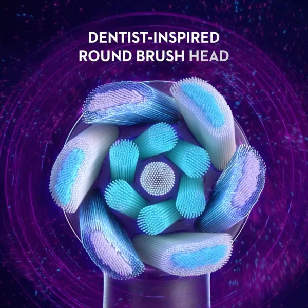 Oral-B iO5 Electric Toothbrush Rechargeable 3D Teeth Whitening Smart 5 Modes Ultimate Clean Replacement Brush Head Travel Case - Image 5