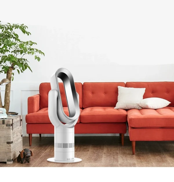 Cold and warm fan Remote Control Bladeless Cooling Fan 220V Ultra-quiet Electric Fan Air Purifier Top Quality Appointment 1-9H - Image 3