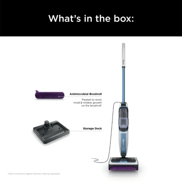 Shark 3-in-1 Steam Mop - Picks up Debris, Scrubs & Sanitizes-Hardwood, Laminate, Tile, Stone, Marble & Vinyl - Image 10